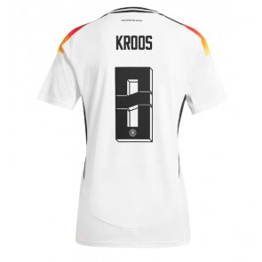 Německo Toni Kroos #8 Dámské Domácí Dres ME 2024 Krátký Rukáv